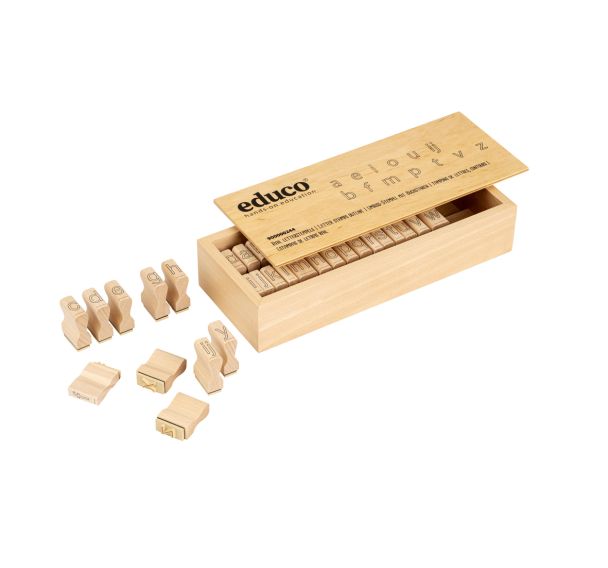 Tampons de lettres en contour