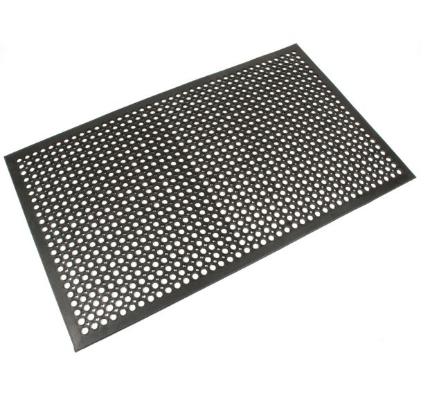Tapis Antidérapant-0,8mx1,2m-Noir