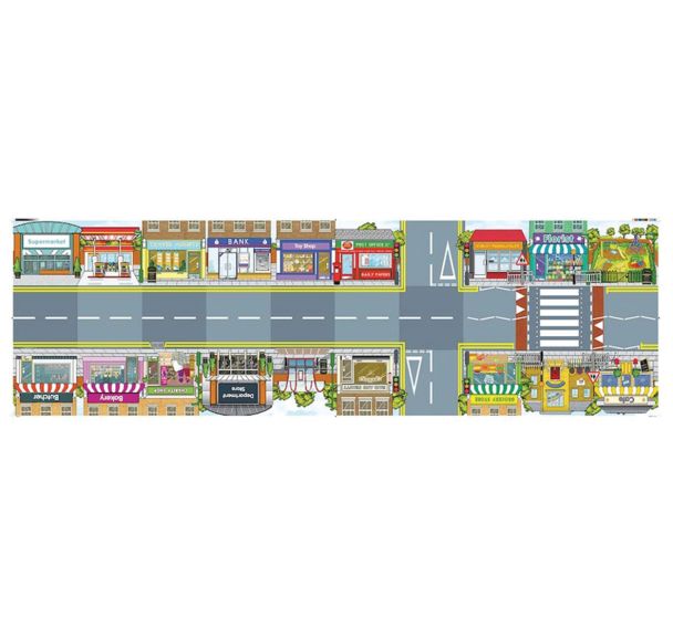 Tapis ''Centre Ville'' Bee-Bot® - TTS