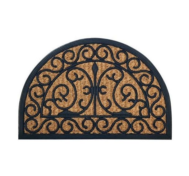 Tapis Cuba demi-lune voluté - 40x60 cm