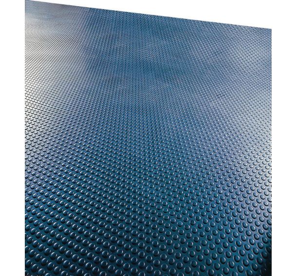Tapis à Pastilles épaisses PVC rouleau 20 m Bleu