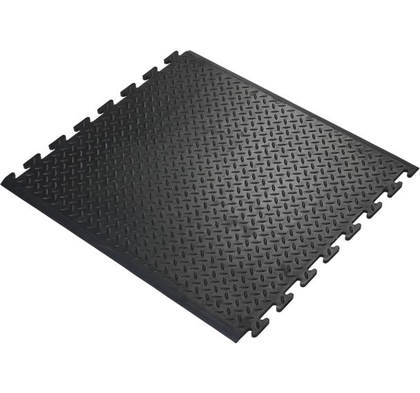 Tapis anti-fatigue Comfort-Lok milieu-0,7mx0,8m-Noir
