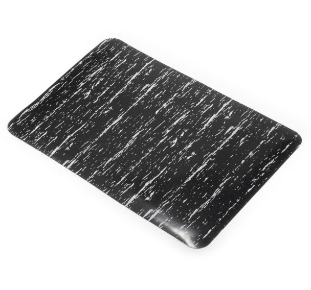 Tapis anti-fatigue Marble-0,6mx0,9m-Noir