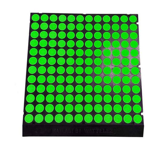 Tapis antifatigue Matlast - Milieu sec/humide non huileux - 1 bord - Wattelez