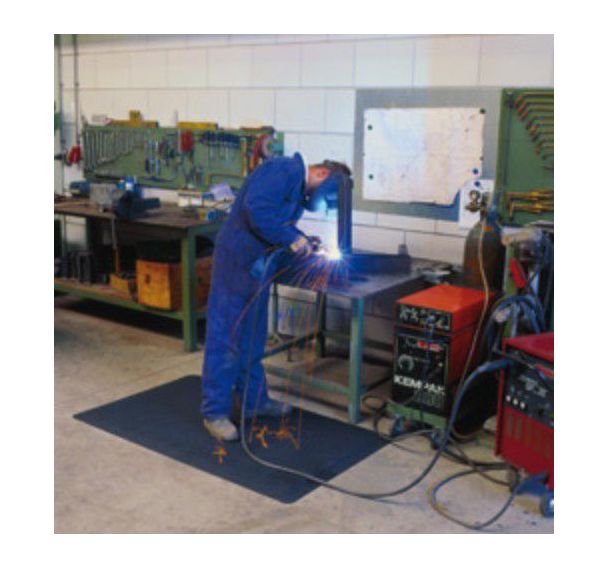 Tapis antifatigue Pebble Trax® L 90 - Noir - Notrax