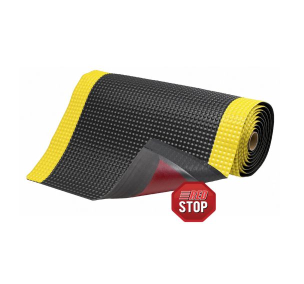 Tapis antifatigue Sky Trax® Noir/Jaune - Notrax