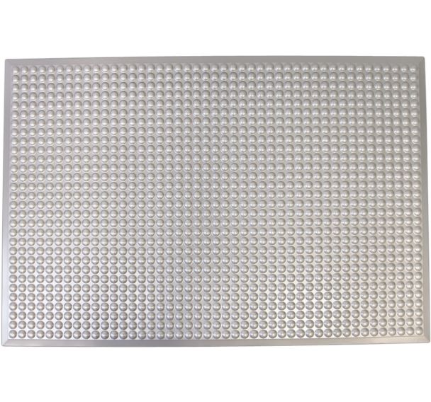 Tapis antifatigue à bulles Infinity - Argent - Ergomat