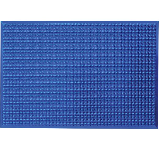 Tapis antifatigue à bulles Infinity - Bleu - Ergomat