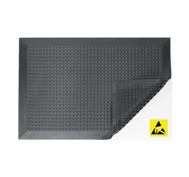 Tapis antifatigue antistatique lisse nitrile - Ergomat