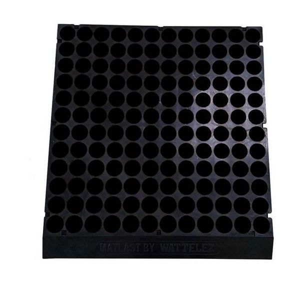 Tapis antifatigue Matlast - Classe feu M1 - 1 bord - Wattelez