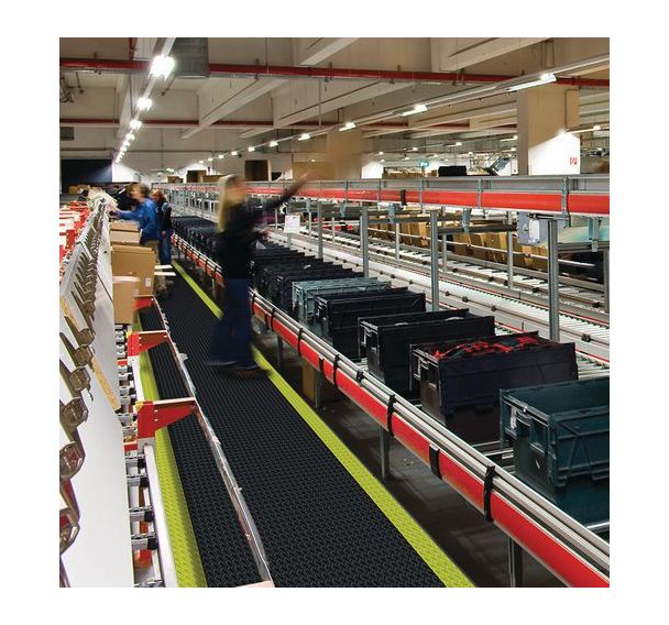 Tapis antifatigue industriel usage très intense milieu sec - Notrax