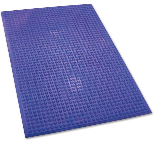 Tapis antifatigue secteur médical et agroalimentaire - Bleu - Ergomat