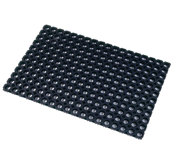 Tapis caillebotis noir - Floortex