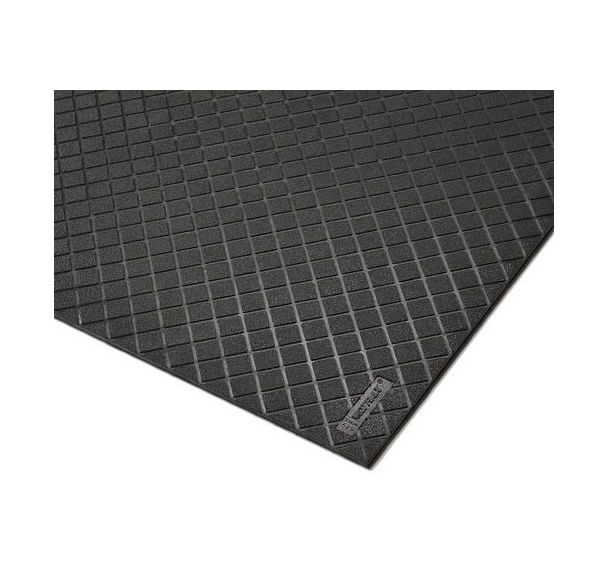 Tapis caoutchouc de poste de travail 90 x 150  Noir