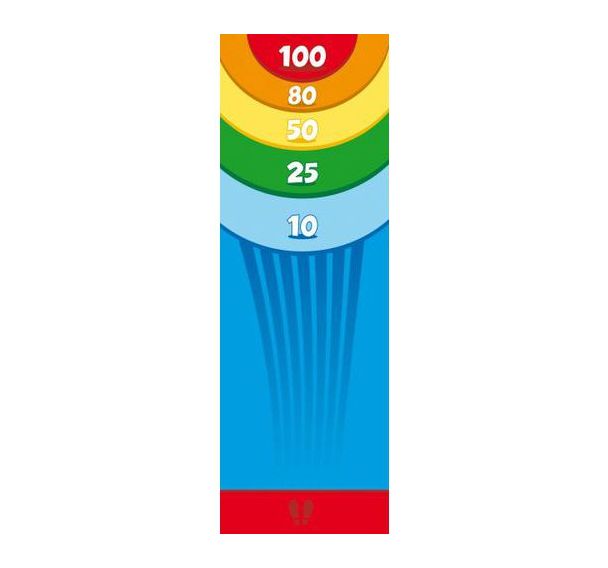 Tapis cible géant