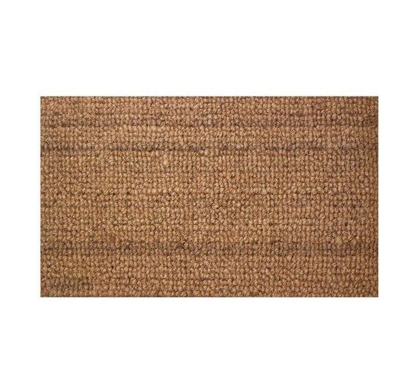 Tapis coco naturel bouclé
