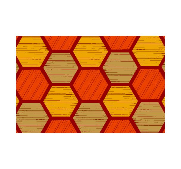 Tapis d'entrée Déco Design™ Imperial Honeycomb - Notrax