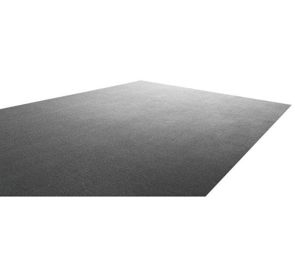 Tapis d'entrée absorbant et grattant 90 x 60 cm Gris