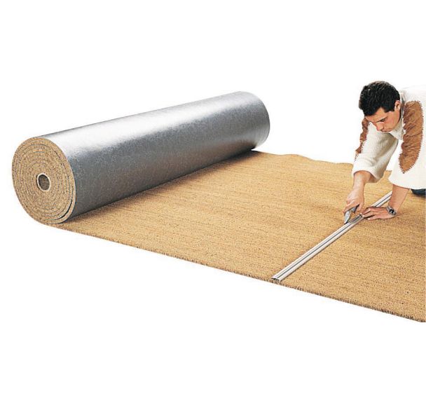 Tapis d'entrée brosse pure fibre coco - Rouleau - BtB