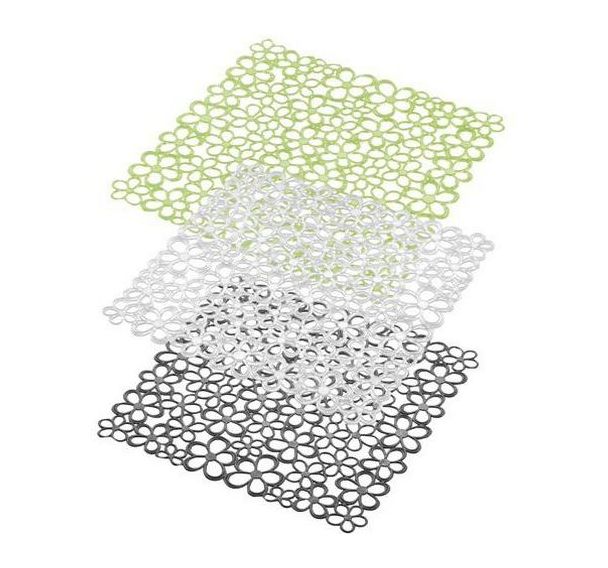 Tapis d'évier carré en plastique - 32x32cm