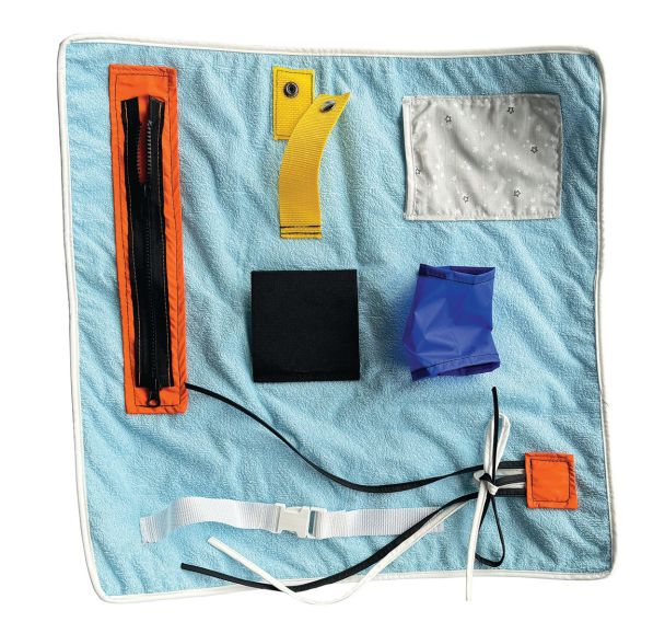 Tapis d'exercices de motricité fine-Identités