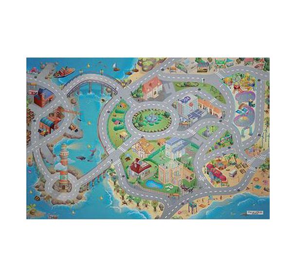 Tapis de jeu 'bord de mer'
