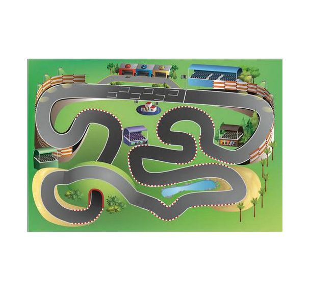 Tapis de jeu 'le circuit grand prix'
