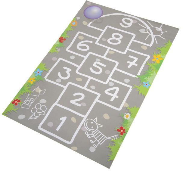 Tapis de jeu : marelle 100x150cm