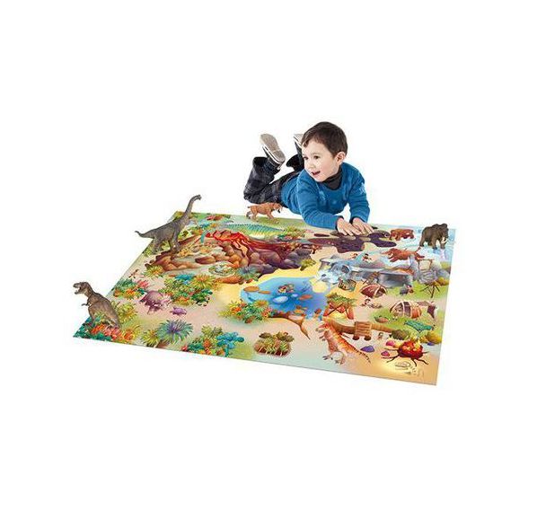Tapis de jeux la préhistoire