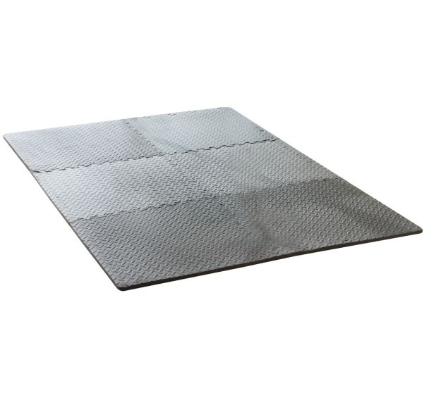 Tapis de mousse multi-usage avec 6 carrés de mousse