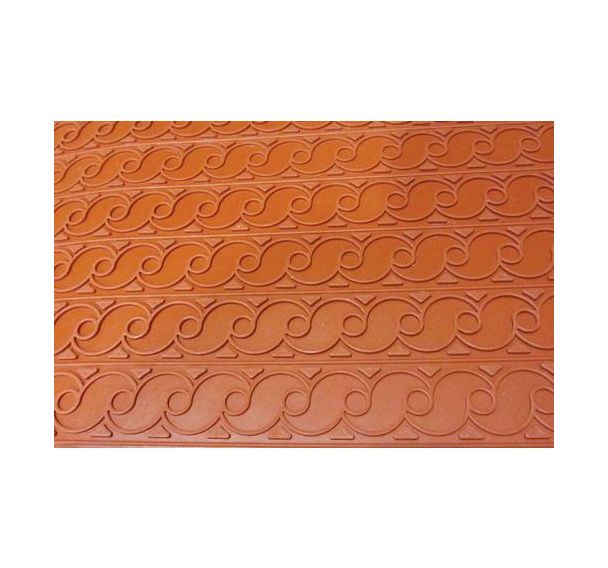 Tapis de relief arabesques
