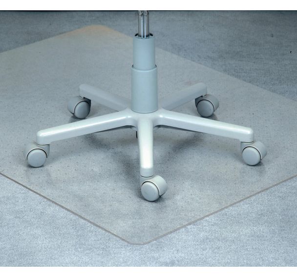 Tapis de sol bureau PVC pour sol tendre - Floortex