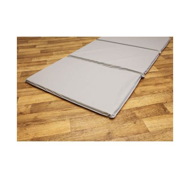 Tapis de sol pliable gris
