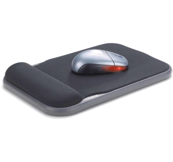 Tapis de souris Kensington Gel noir réglable en hauteur