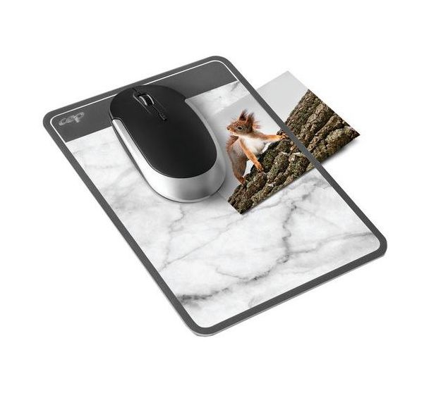 Tapis de souris Marbre gris - CEP