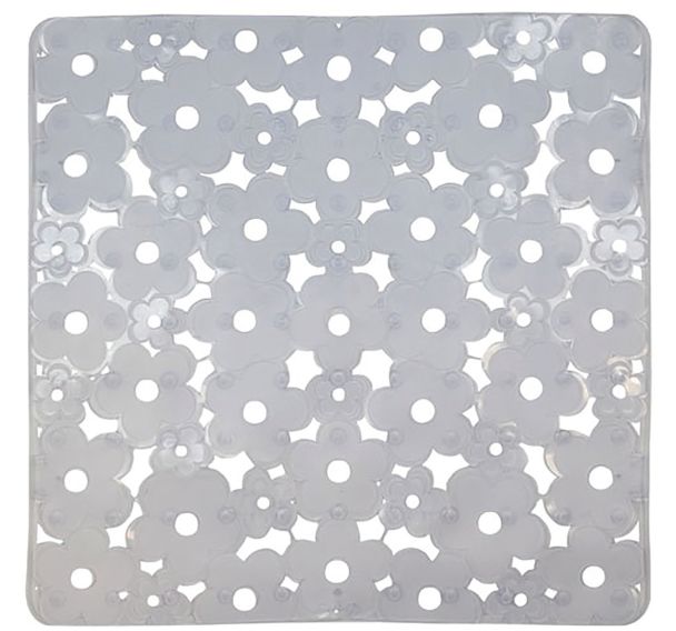 Tapis fond evier fleurs cristal 32x32