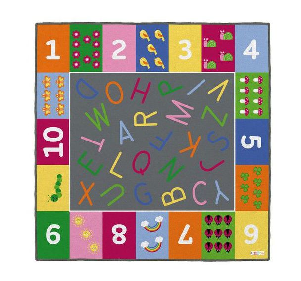 Tapis lettres et chiffres