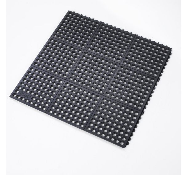 Tapis modulaires 91 x 91  Noir