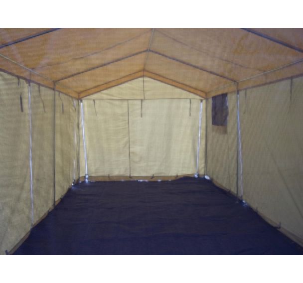 Tapis sol pour carbet