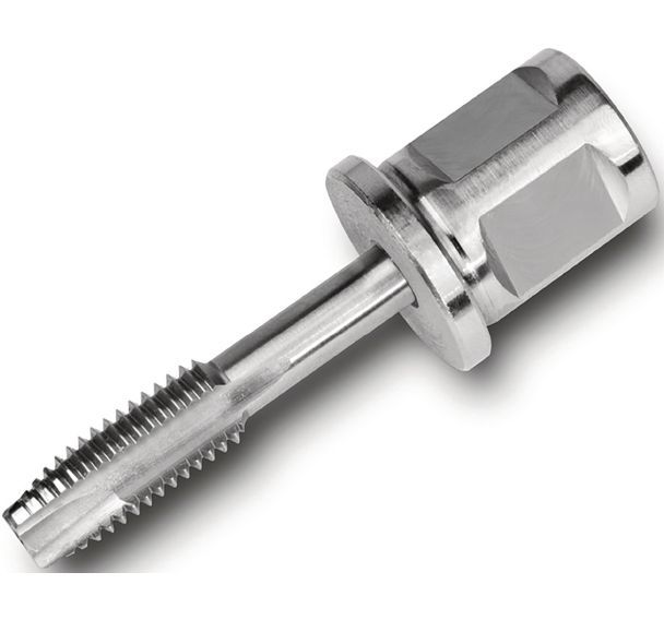 Taraud pour trous de passage, avec adaptateur