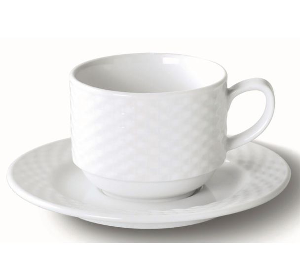 Tasse thé en porcelaine ø8,5 cm 22cl blanc-Polo