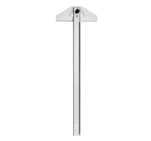 Té aluminium à tête mobile 60 cm