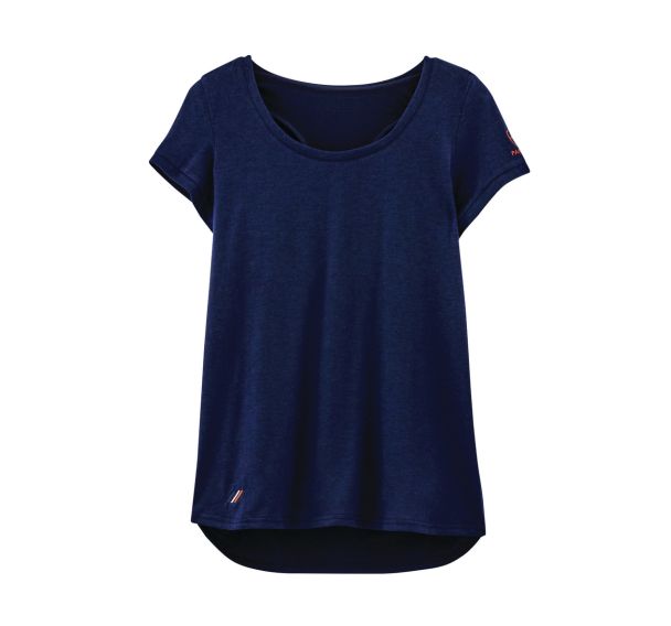 Tee-shirt brassière femme Olda - Parade, Taille : M, Coloris : Bleu