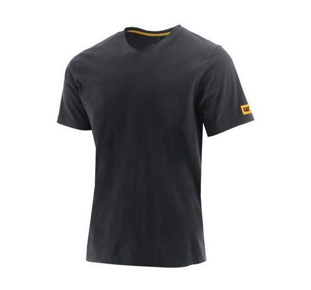 Tee-shirt trade coton NOIR - Caterpillar
