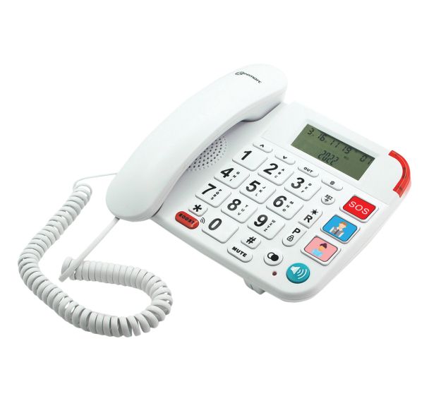 Téléphone amplifié Dallas 20 avec grosses touches  - Geemarc