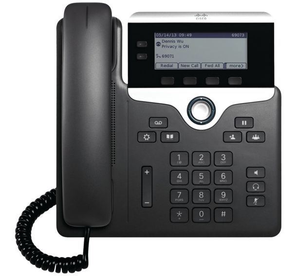 Téléphone fixe VoIP 7821 SIP 2 lignes - Cisco