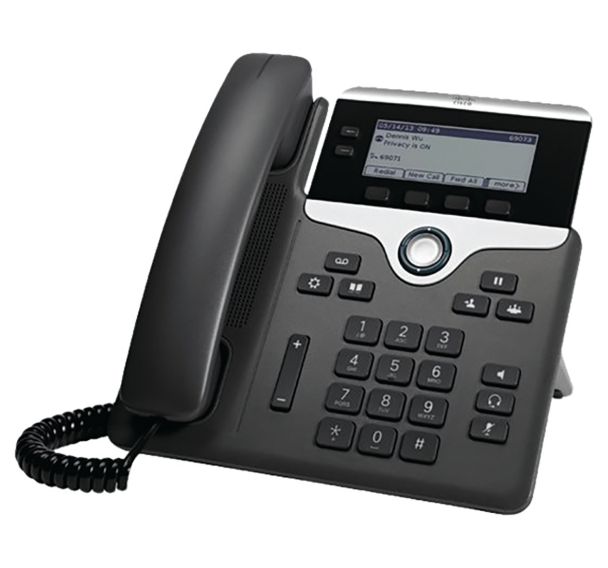 Téléphone fixe VoIP 7821 SIP 2 lignes personnalisables - Cisco