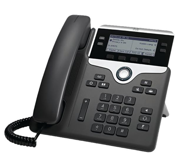Téléphone fixe VoIP 7841 SIP 4 lignes - Cisco