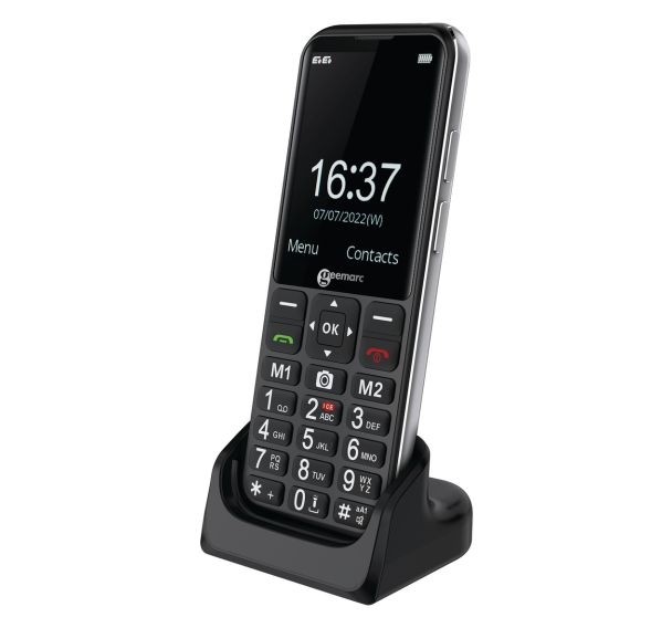 Téléphone portable 4G CL8600 + photo, SOS, bluetooth - Geemarc