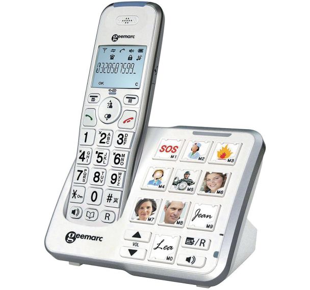 Téléphone sans fil Amplidect 295 Photo - Geemarc